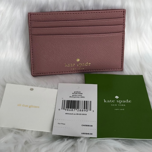 Kate Spade Graham Glitter Card Holder - Picture 4 of 4